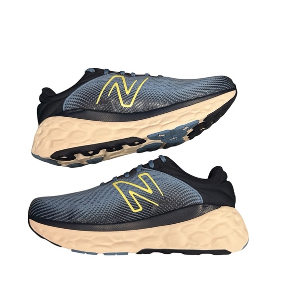 New Balance Fresh Foam Blue and Yellow Athletic Sneakers Women’s Size 10 Wide - Picture 4 of 10